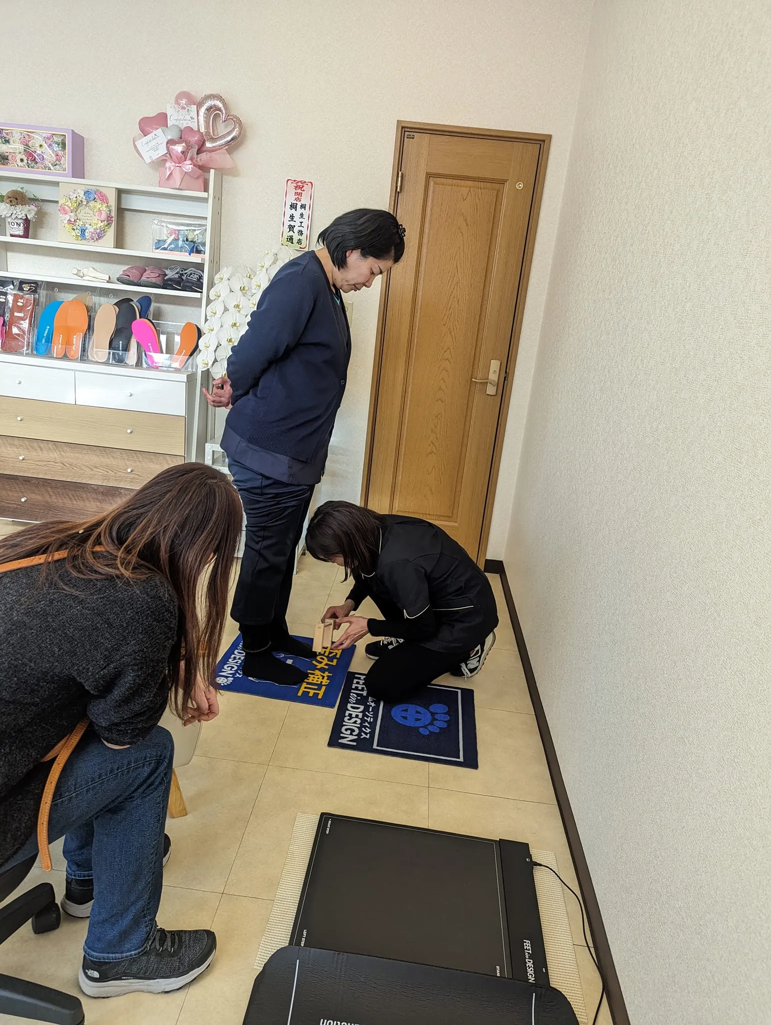 足専門看護スタッフがサロン開店㊗💐🎉「オールハッピーに勤務で...